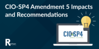 CIO-SP4 Amendment 5 Impacts