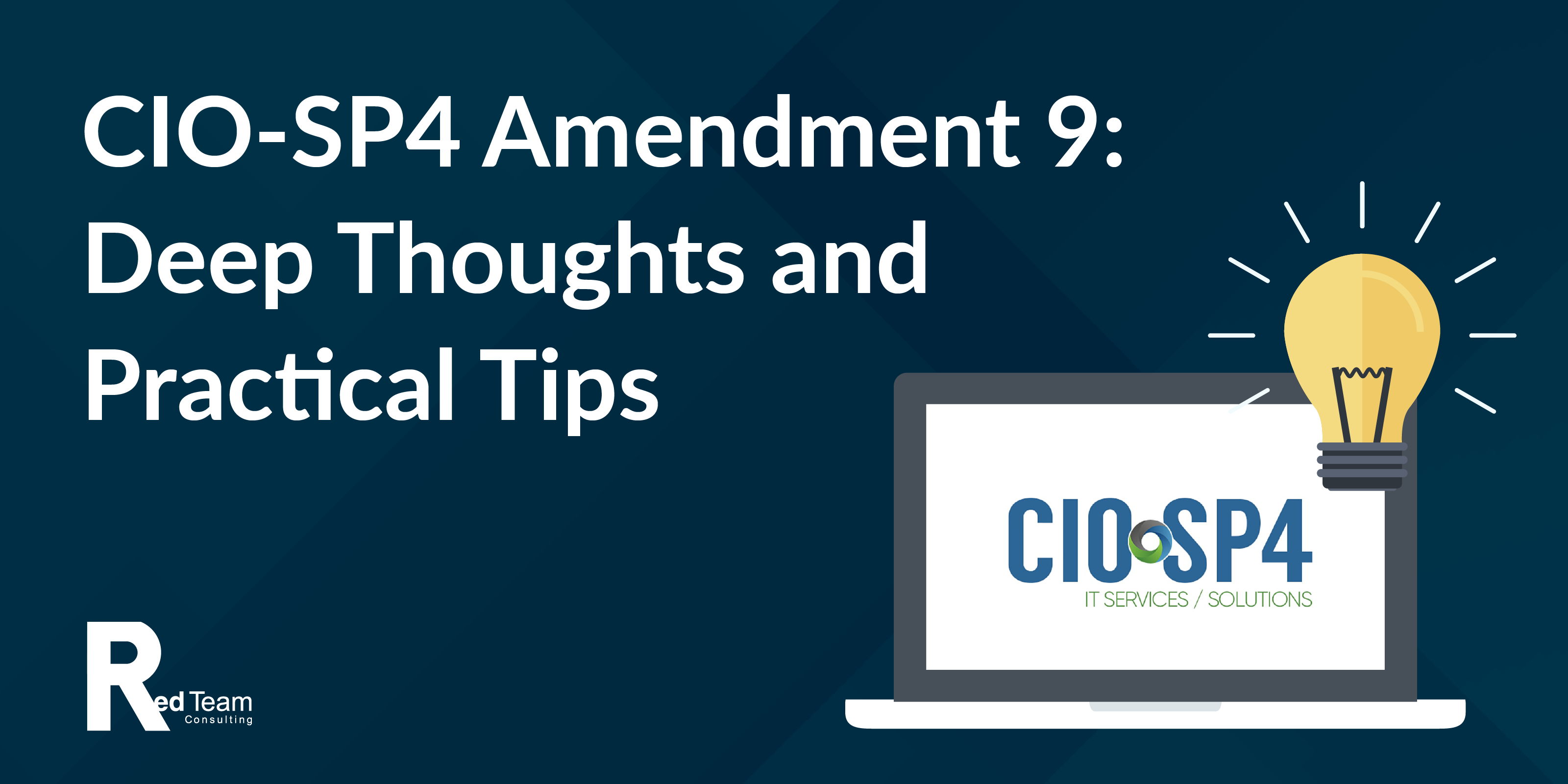 CIO-SP4 Amendment 9