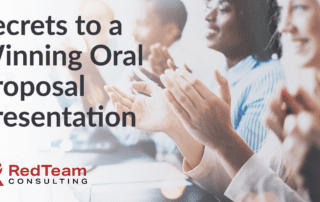Secrets to a Winning Oral Proposal Presentation