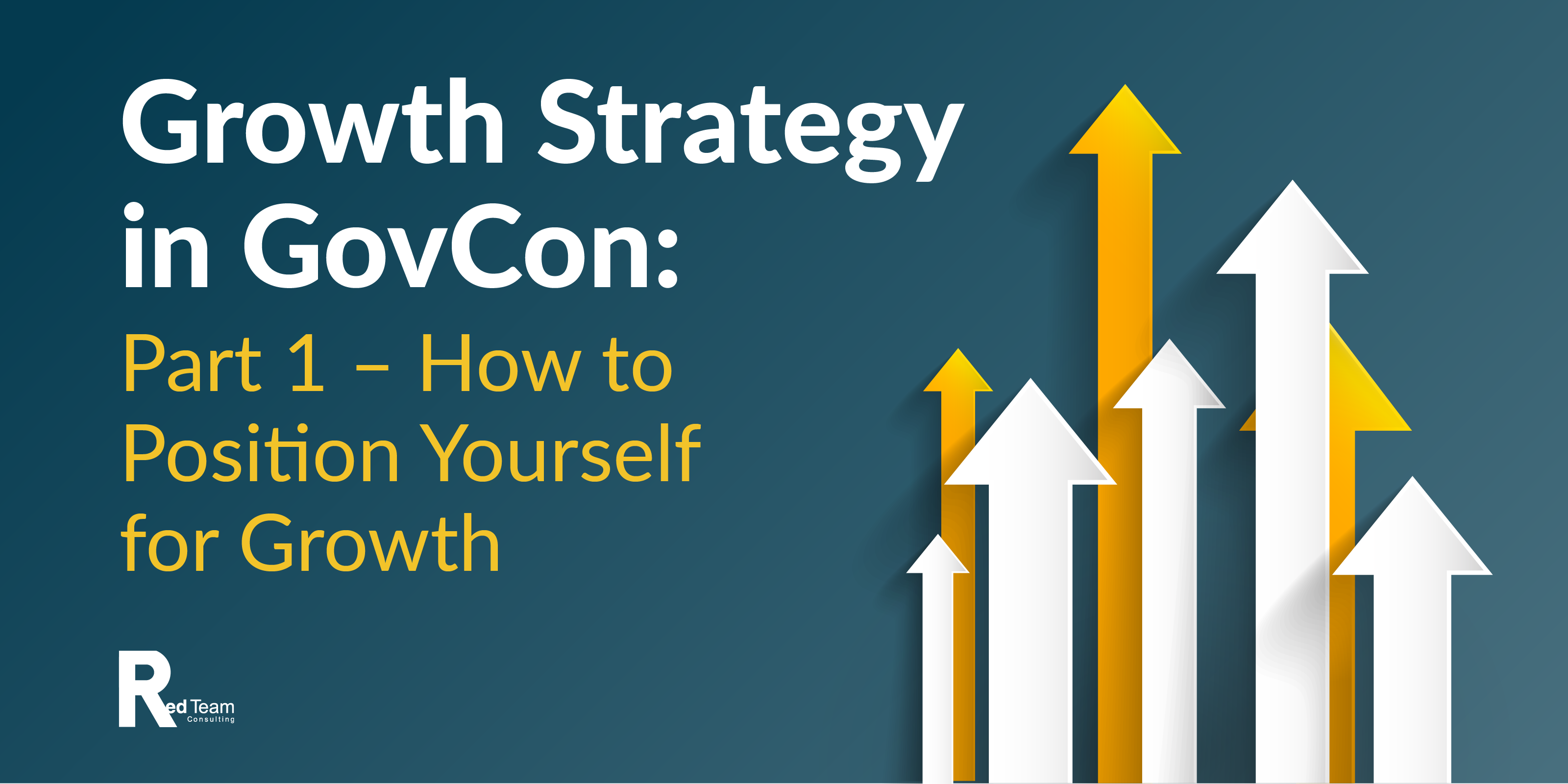 Growth strategy in GovCon