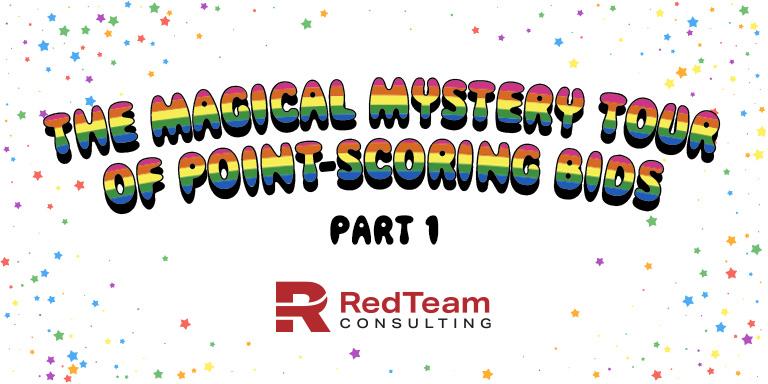 The Magical Mystery Tour of Point-Scoring Bids Part 1