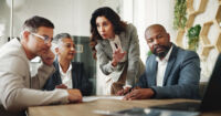 Capture business people